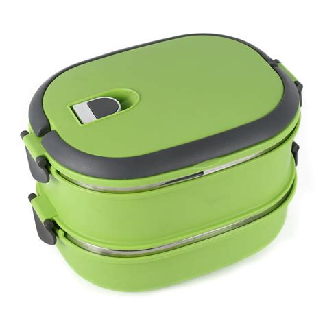 2 layer stainless steel thermal insulation lunch box|best insulated lunch bag cooler.